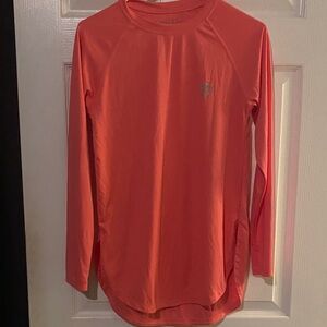 Women's Coral Long Sleeve Top